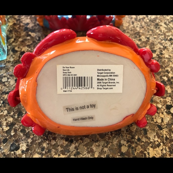 Set of 3 Whimsical Ocean Bath Accessories - Picture 5 of 8